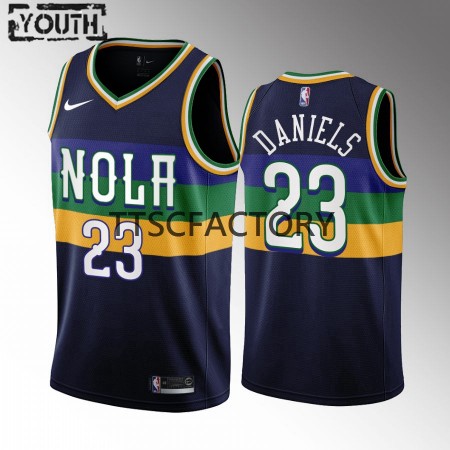 Kinder NBA New Orleans Pelicans Trikot Dyson Daniels 23 Nike 2022-23 City Edition Navy Swingman